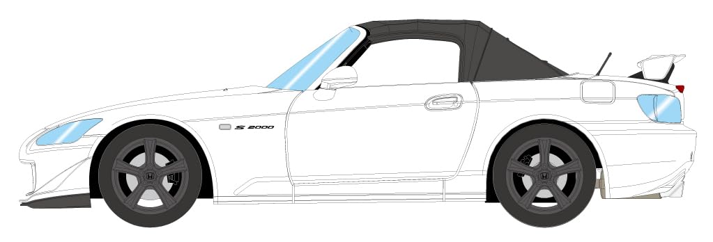EIDOLON Honda S2000 Type S 2007 Grand Prix White 1/43 (AP2) (Finished Model)