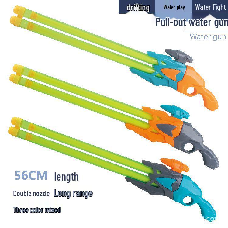 Multi-Hole Water Cannon Toy for Beach Play