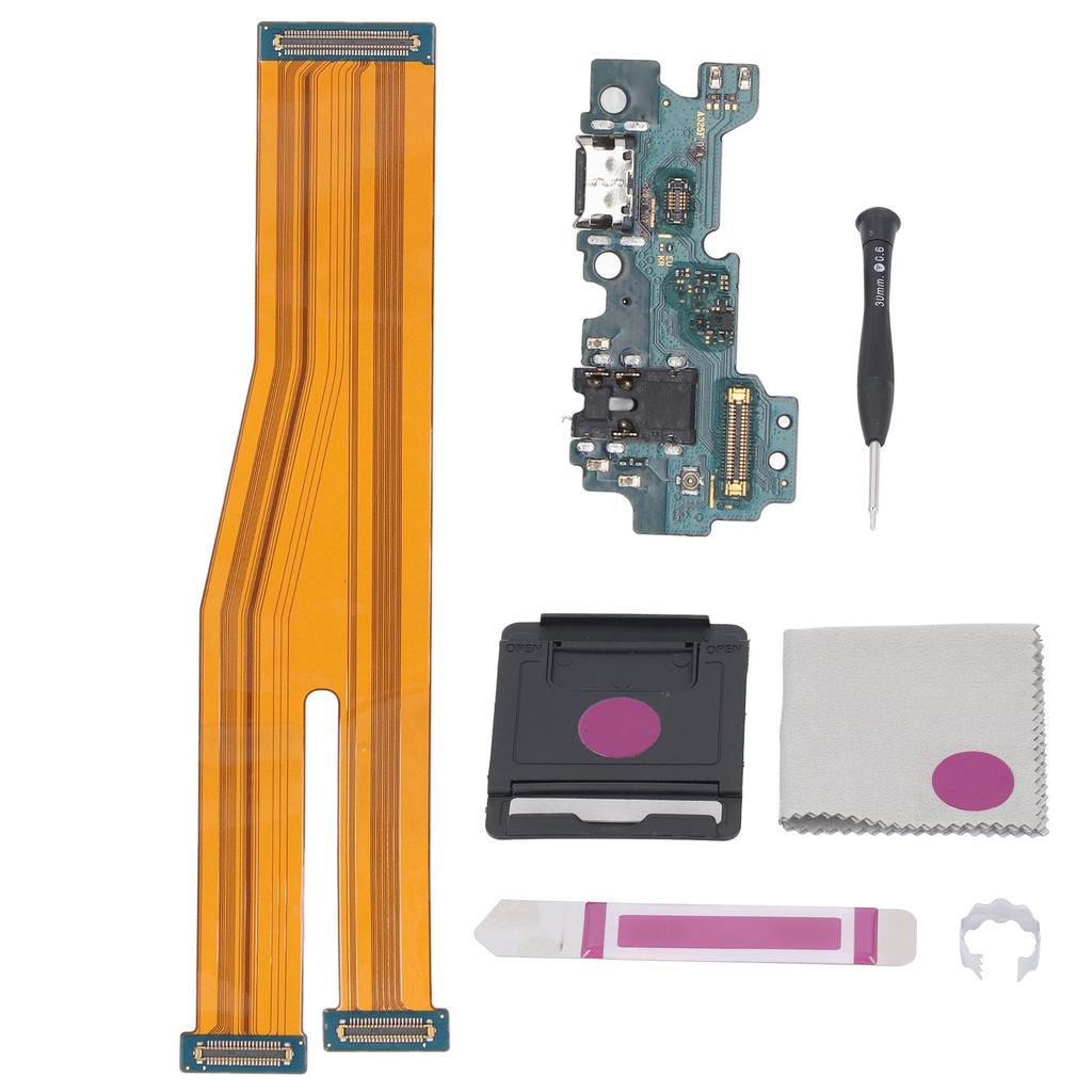 USB C Ladeanschluss Dockanschluss Ladeplatine Flexkabel Ersatz für Galaxy A32 4G für A325F