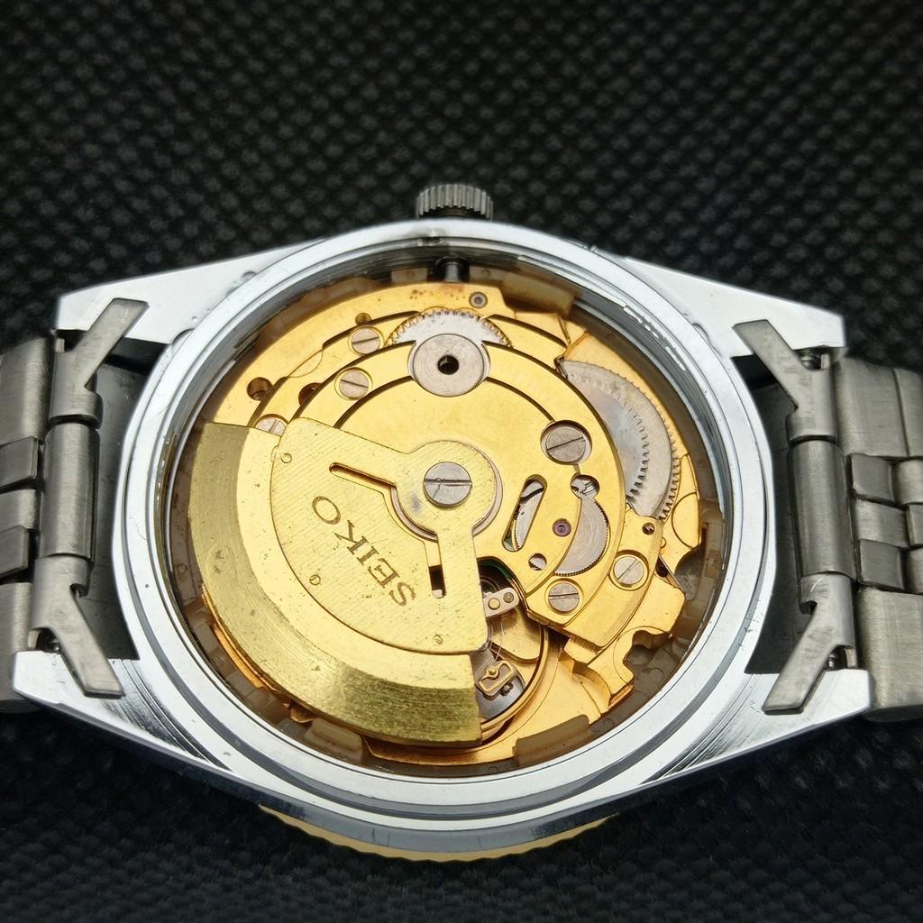 CEAS BĂRBĂTESC AUTOMATIC SEIKO 5 SECOND HAND JAPONIA RAR MECANISM AURIU 575a-a304753-2 SKU575a-a304753