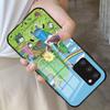 A-Adventure T-TimeS Phone Case For Samsung S26 S25 S24 FE S23 S22 S21 Plus S20 Ultra Note20Ultra Black Glass Cover