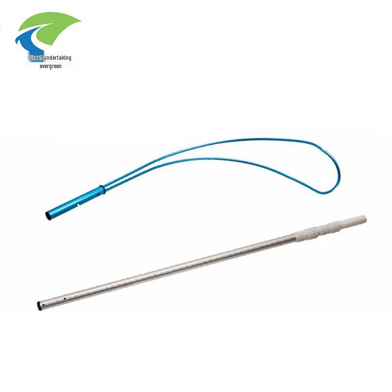 Telescopic Pool Life-Saving Pole with Hook