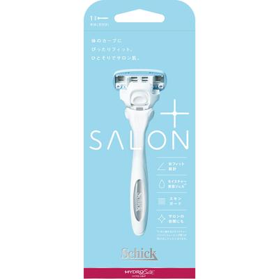 Sic japan Hydrosilk Salon Plus Uchwyt z 1 wymiennym ostrzem Uchwyt damski Maszynki do golenia dla kobiet Uchwyt damski