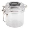 200ml Glue Storage Container for Eyelash Extension Temp Humidity Display Sealed Leak Proof Transparent Eyelash Glue