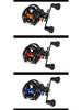 All-Metal Anti-Tangle Baitcasting Reel for Long-Distance Micro Lure Fishing - Black Bass Special