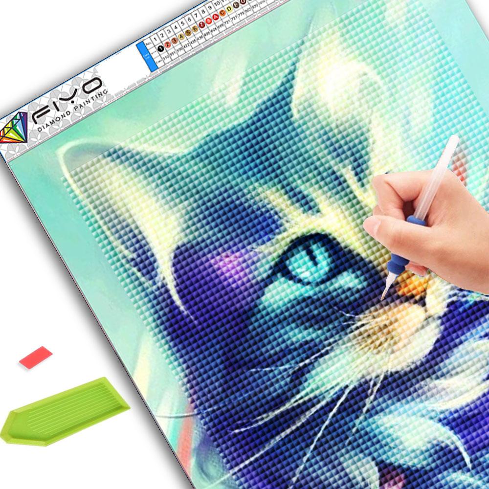 DIY Full Round Diamond Painting Cross Stitch 3D Animal Cartoon Princess Home Decorative Art Diamond Painting 5d Diamond Art Painting