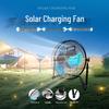 Portable Solar-Powered DC Cooling Fan for Indoor & Outdoor Use