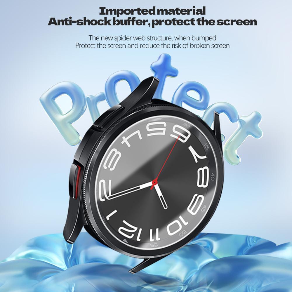 1-5Pcs Tempered Glass for Samsung Galaxy Watch 7 Ultra Watch7 40 44 SmartWatch Screen Protector Protective Glass Easy To Install