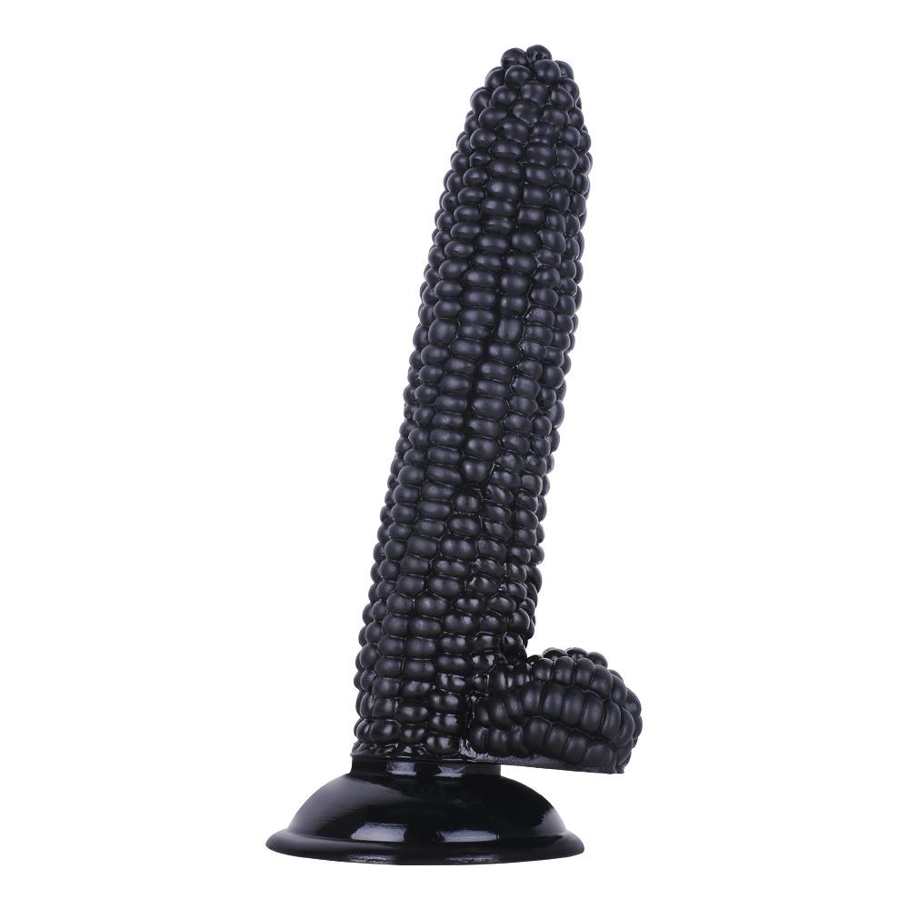 Particles Stimulate Corn Dildo with Suction Cup Butt Plug Sexe Jueguetes Sexuales Adult Anal Plug Erotic Mens Masturbator Pleasu