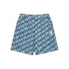 MLB Geometric Floral Print Cotton Denim Shorts Men Shorts Sky-Blue 3LDPM0433-50SBL