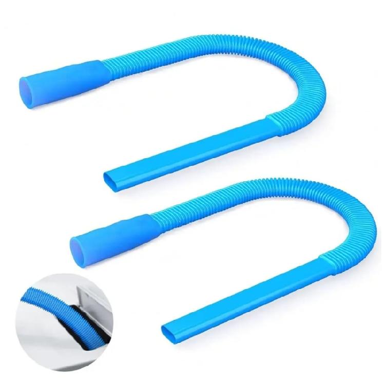 Washing Machine Cleaning Tool Flexible Hose Connector Reusable Dryer Vent and Duct Vacuum Adapter Plastic Texture