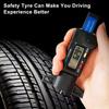 Digital Depth Gauge Caliper Tread Depth Gauge LCD Tire Tread Gauge For Car Tire 0-25mm Measurer Tool Caliper Repair Tools