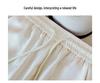 Chinese-Style Silk-Like Summer Wide-Leg Pants for Women