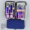 Stainless Steel Nail Clipper & Manicure Tool Set with Flat Mouth & Eagle Mouth Pliers