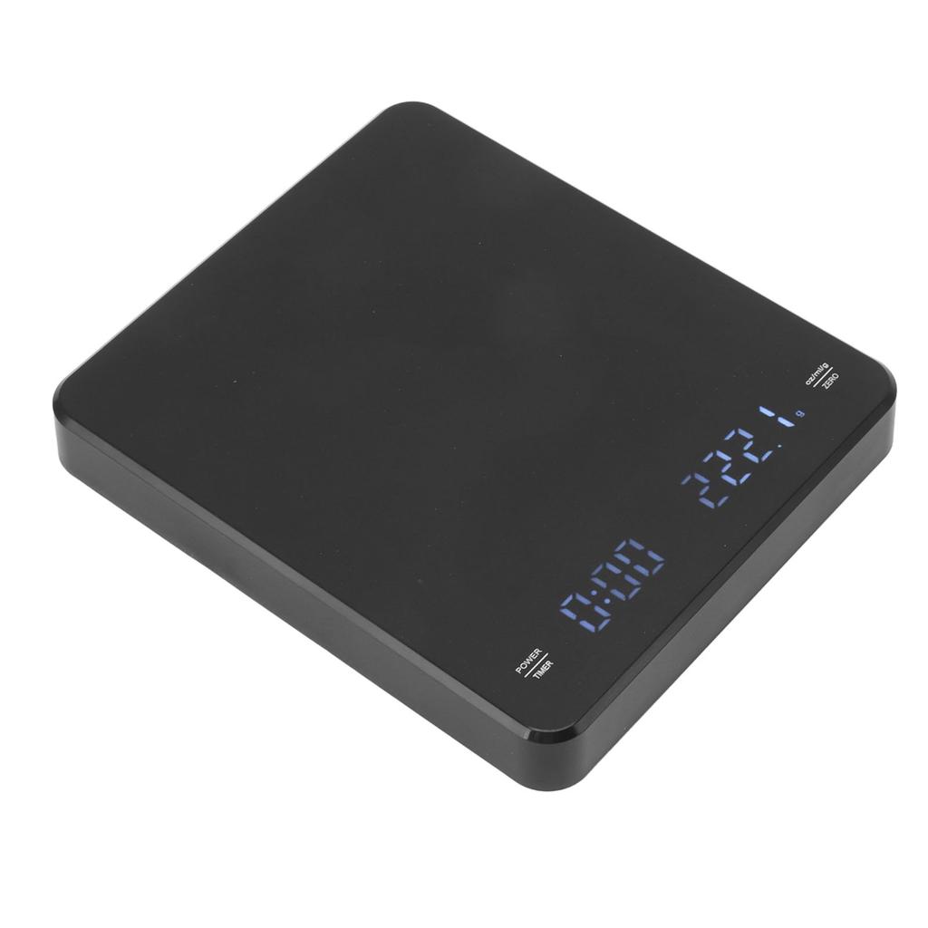 Coffee Scale USB Charging Auto Zero Clearing High Accuracy LED Digital Display Hand Brewed Coffee Scale with Timer