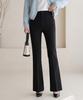 Ppaeppae Secret Banding Stretch Bootcut Black Slacks