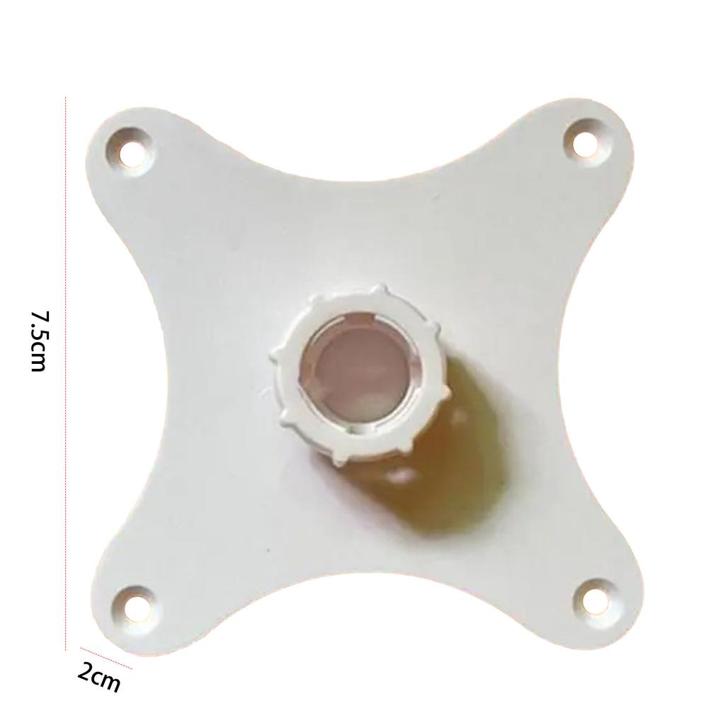 Support de moniteur pour pas de trous Vesa 75 vers écran tactile secondaire de téléphone portable Support de montage d'adaptateur de support Plaque de support