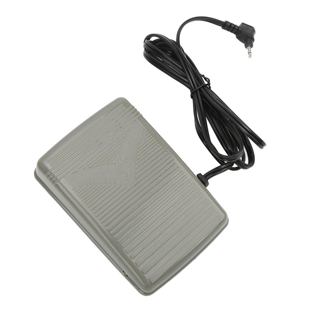 Sewing Machine Foot Switch Anti Slip Design Foot Speed Control Pedal with 153cm Cable for Household