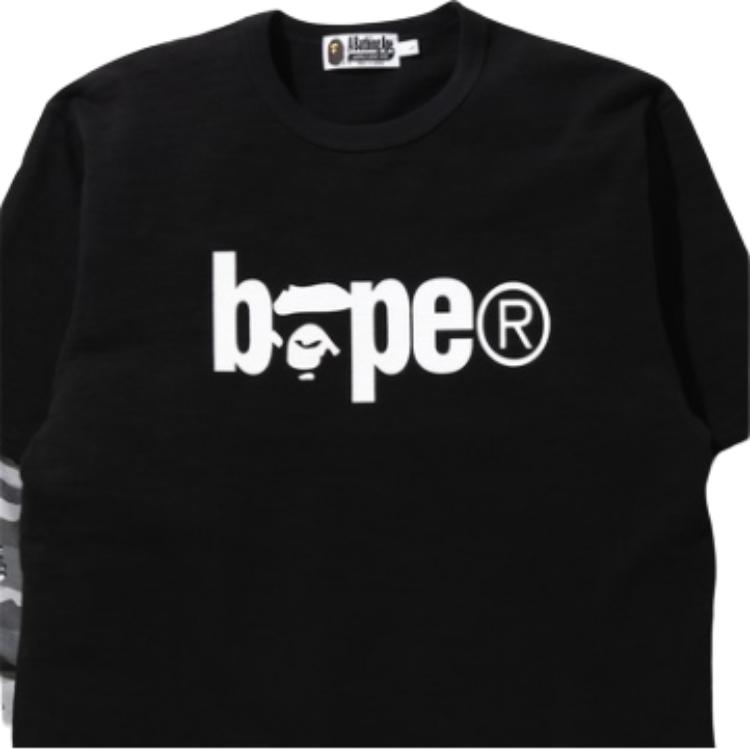 A BATHING APE T-Shirts Men's Crew Neck Moderate 0ZXLTM111009G
