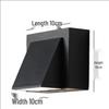 Waterproof Double Head Outdoor Wall Light for Balcony, Terrace, Garden, Doorway, and Aisle - Modern Minimalist Design