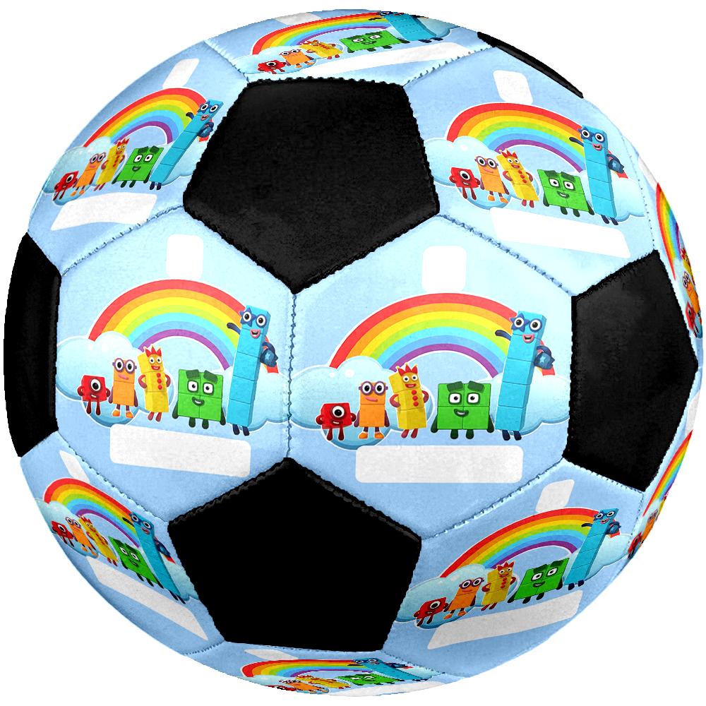 Numberblocks Tema Størrelse 5 Fodbold, Velegnet til Både Indendørs og Udendørs Kampe, en Gave Velegnet til Alle.
