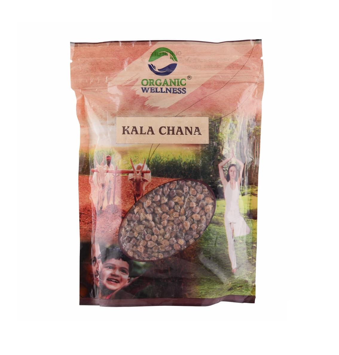 

Кала Чана (Черный нут) (450 г), Kala Chana, Organic Wellness