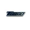 GWOXB1 Metal TURBO car logo suitable for body trunk tail side car sticker decal decorative accessories