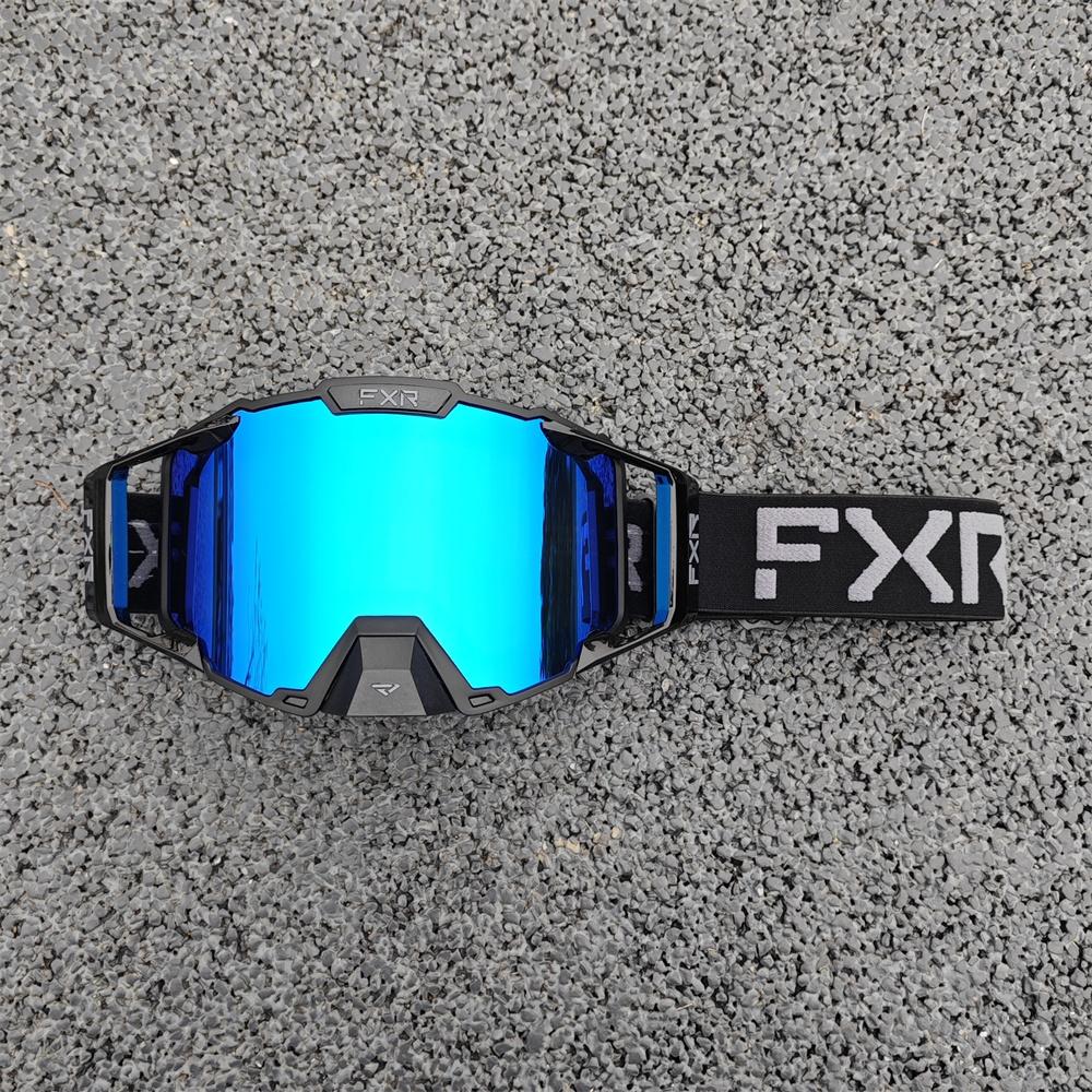 FXR Motorcycle Glasses Motocross Goggles MX Off-road Glasses Men Windproof ATV Cycling HD Mirrored Lens Cycling Moto Glasses