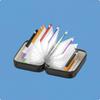 14 Pieces A8 Capsule Holder Binder Portable Dose Pocket Organizer Reusable