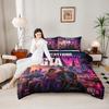 GTA VI Vice City 2026 Couple Yacht Neon Gamers Bedding Set Duvet Cover Pillowcases Set for Home Bedding