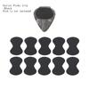 10 Pack Guitar Picks Grips Help You Hold Guitar Picks Tightly Black /Clear