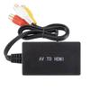 AV To HDMI Converter RCA - Composite Adapter Cable For Home Theater, Multi-media Teaching, Projection & Videos, Video Audio Support 1080P