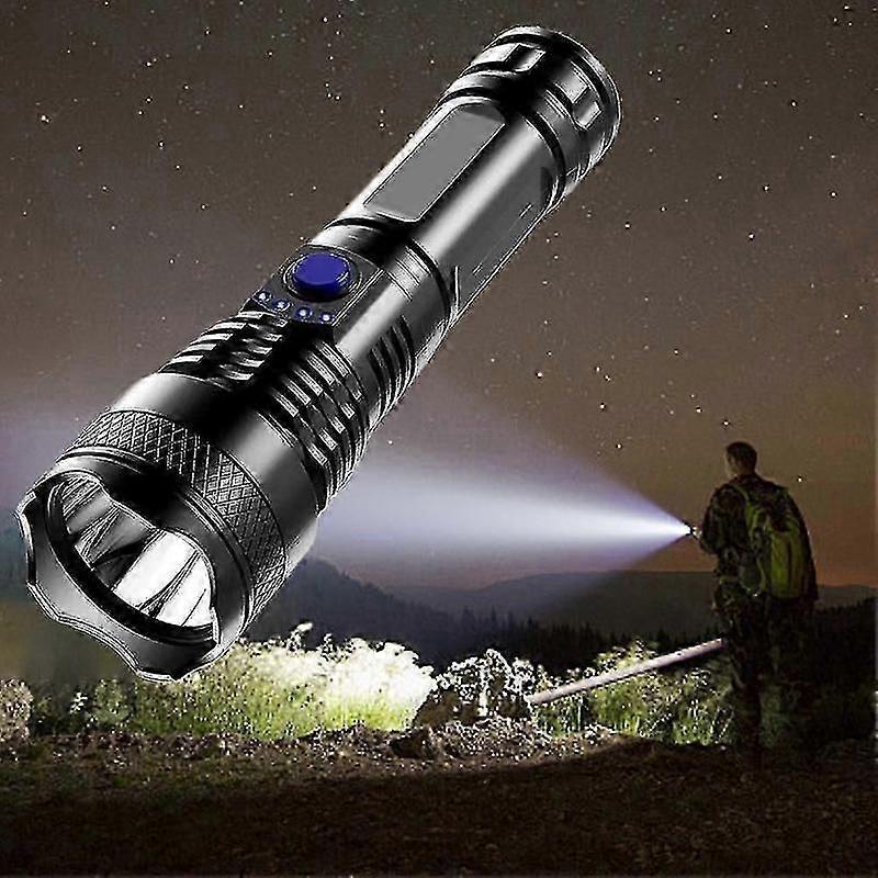 LED Torch Flashlight USB Rechargeable Super Bright Waterproof