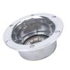 Trailer Hub Caps with Gaskets Universal Aluminum Alloy 6 Hole Tire Inflation Oil Hub Caps Leakproof 343 4370