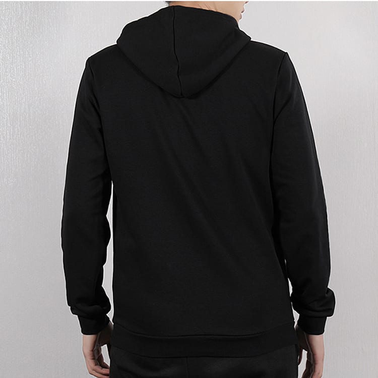 Adidas Sweatshirts Men's Black Hooded Moderate Regular DW8022