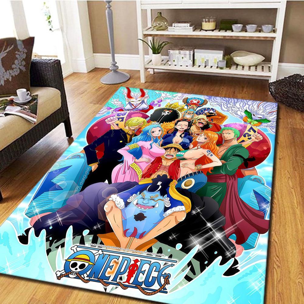 One Piece Printed Carpet for Play Floor Carpet Sofas Bedrooms Holiday Present Birthday Gifts HE29