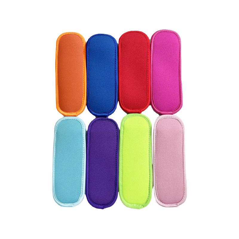 Ready Stock Diving Material Insulated Popsicle Sleeve - Portable Ice Pop Protective Sleeve