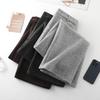 2025 Winter High-Waisted Wool Wide-Leg Pants - Women's Slim Fit, Brown, Flattering Straight-Leg with Drape