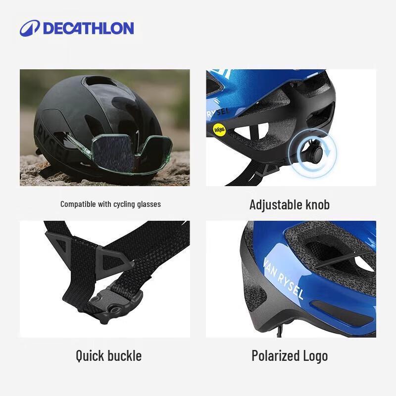 Decathlon MIPS Aerodynamischer Rennradhelm