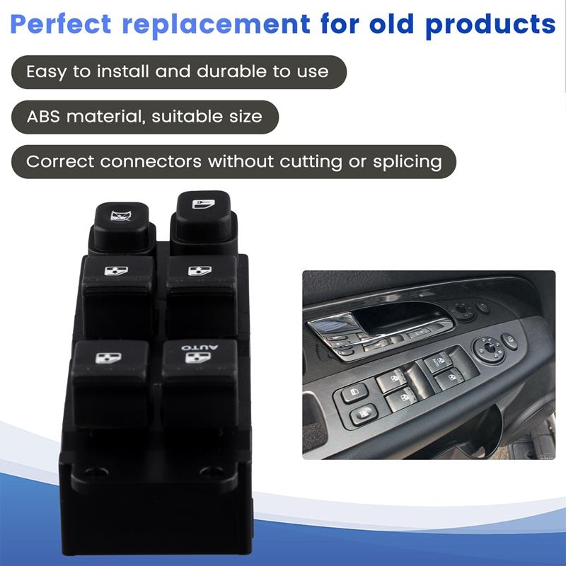 Car POWER WINDOW MAIN SWITCH For Ssangyong REXTON 2004-2011 8582008C04HEN=8582008C04HCX