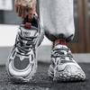 New Fashion Men 's Four Seasons Comfortable Thick Sole Shoes Students BoysTrending Soft Sole Breathable Casual Running Sneakers