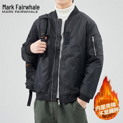 Mark Fairwhale Men's American Retro Baseball Padded Jacket