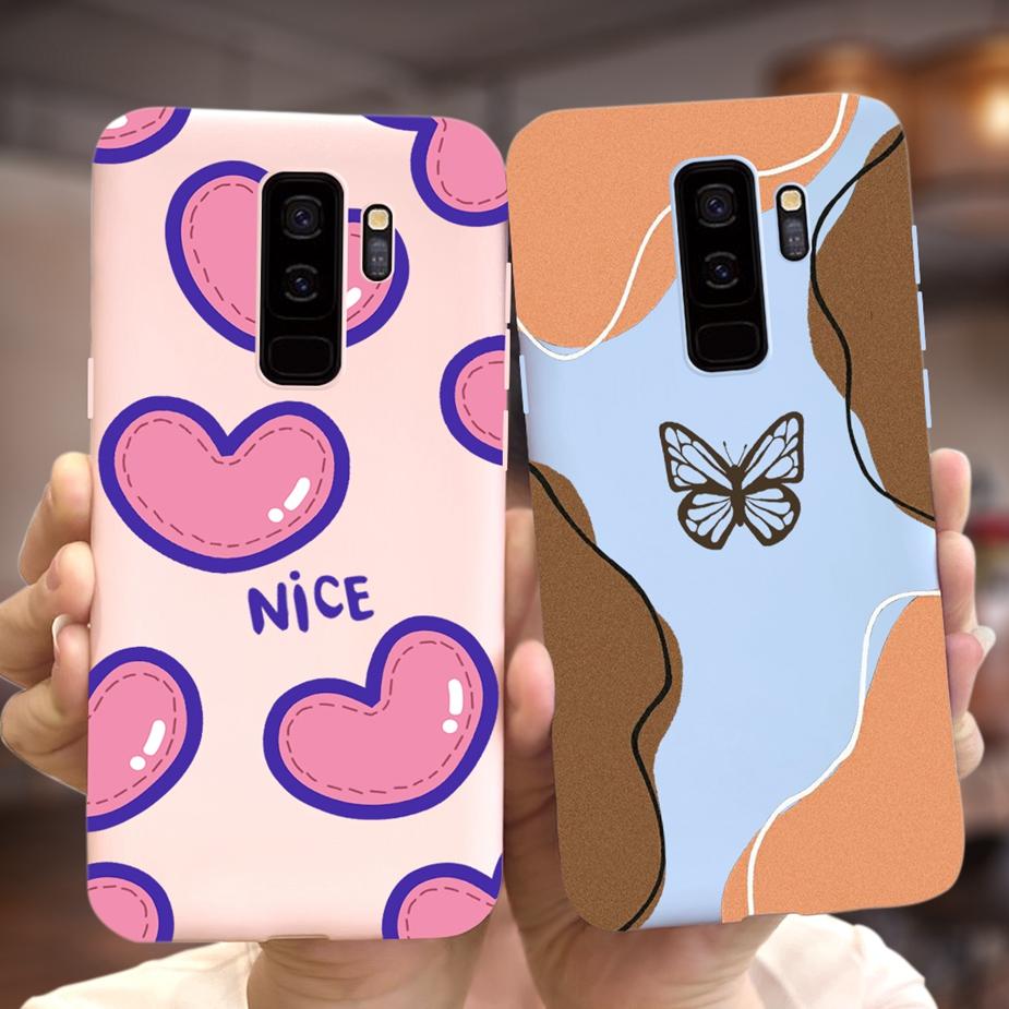 Für Samsung Galaxy S9 Plus Hülle Neue Mode Kunst Bemaltes Cover Weiches Dünnes TPU Handyhülle Für Samsung S9 S9+ Galaxy S 9 Hülle Coque