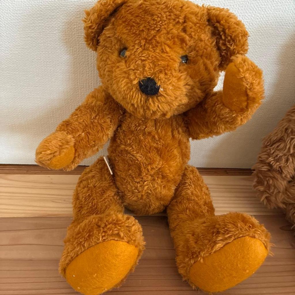 [USED] Felissimo Honiton Lace Victoria Park Market Teddy Bears (2 Pieces)