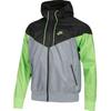Sportswear Windrunner Logo Embroidered Color Block Hooded Jacket Men Jackets Coal DA0001-065