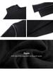 Retro Maillard Women's Korean Style Contrast Stitching Half-High Collar Base Shirt N862C