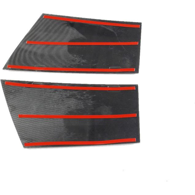 Carbon Fiber Exterior Middle Pillar Cover Trims Accessoriess for Nissan 370Z