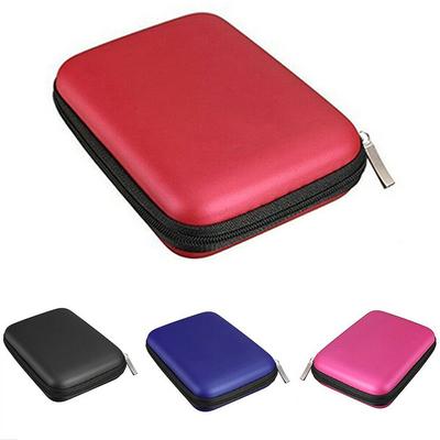 Portable Carry Case Cover Zipper Pouch For 2.5 Inch USB HDD Hard Disk Drive Protect Bag For Cable Earphones
