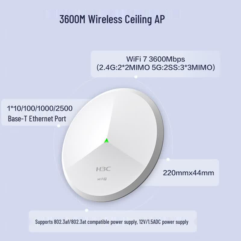 H3C WiFi 7 2.5G Ceiling AP Kit