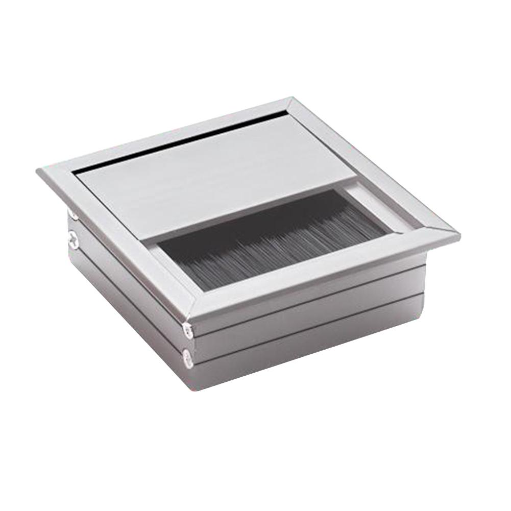 

Wire Parts Cable Hole Cover Accessories Replacement Spare Square Brand New High Quality Long Lasting Practical срібний